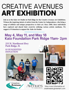 Creative Avenues Art Exhibit