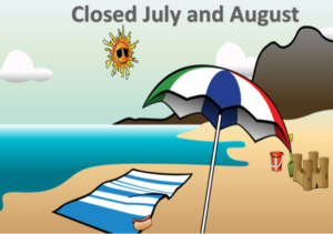 closed July and August